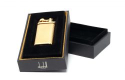 Briquet Pipe Unique Plaqué or 18 ct