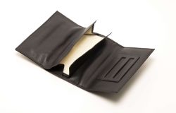 Blague à tabac à rouler cuir noir