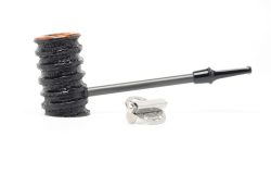 Poker Rustiquée noire