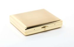 Etui 20 cigarettes doré mat