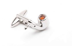 Boutons de manchette forme pipe