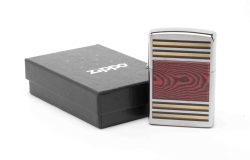 Briquet à pipe motifs bois